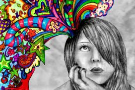 Dejarse llevar por la imaginación, liberar el hemisferio cerebral derecho.